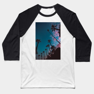 Palm Tree Cornucopia Baseball T-Shirt